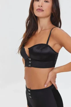 Satin Lingerie Bralette