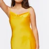 Satin Mini Slip Dress