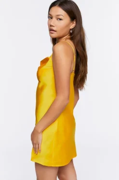 Satin Mini Slip Dress