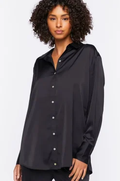 Satin Pajama Shirt