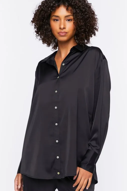 Satin Pajama Shirt
