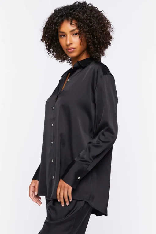Satin Pajama Shirt