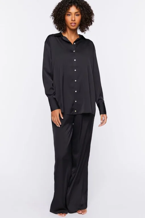 Satin Pajama Shirt