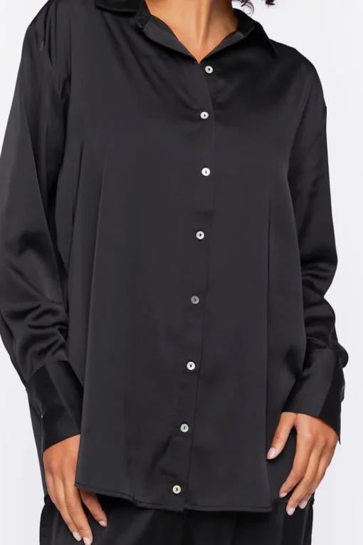 Satin Pajama Shirt