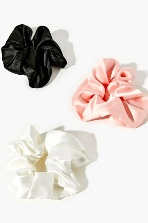 Satin Scrunchie Set