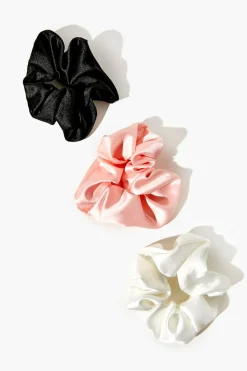 Satin Scrunchie Set