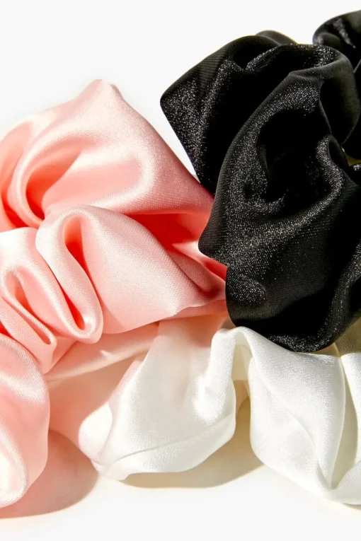 Satin Scrunchie Set