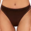 Satin Thong Panties