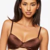 Satin Underwire Bra