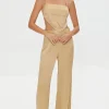 Satin Wide-Leg Pants