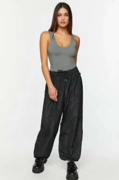 Scoop-Neck Tank Bodysuit