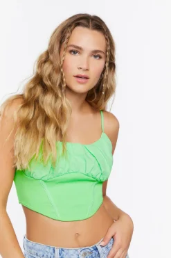 Seamed Cropped Cami