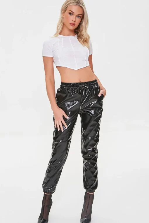 Seamed Cropped Tee