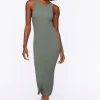 Seamless Bodycon Midi Dress