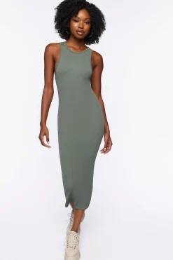 Seamless Bodycon Midi Dress