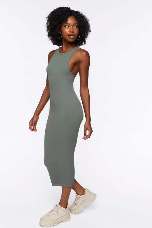 Seamless Bodycon Midi Dress