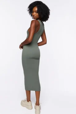 Seamless Bodycon Midi Dress