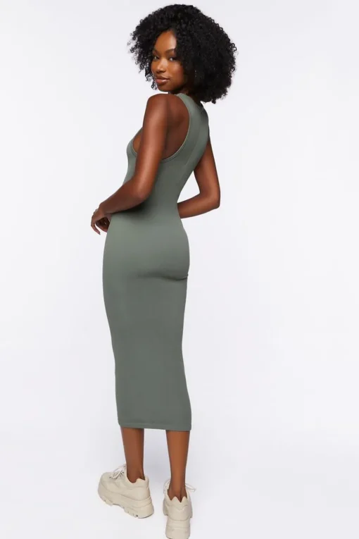 Seamless Bodycon Midi Dress