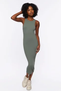 Seamless Bodycon Midi Dress