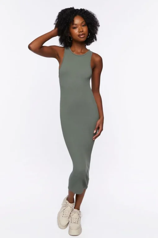 Seamless Bodycon Midi Dress