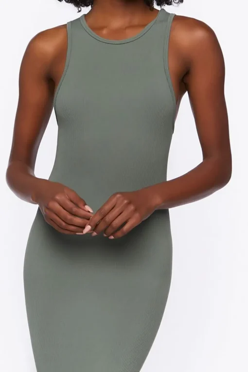 Seamless Bodycon Midi Dress