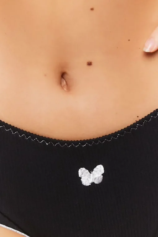 Seamless Butterfly Hipster Panties