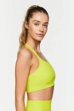 Seamless Caged-Back Sports Bra