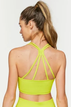 Seamless Caged-Back Sports Bra