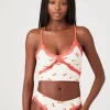 Seamless Cherry Lace-Trim Panties