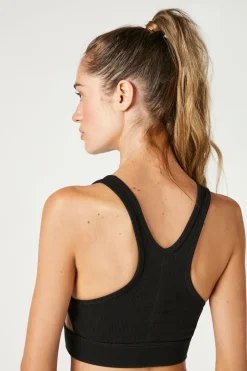 Seamless Cutout Sports Bra