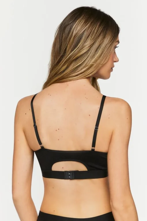 Seamless Cutout Underwire Bra