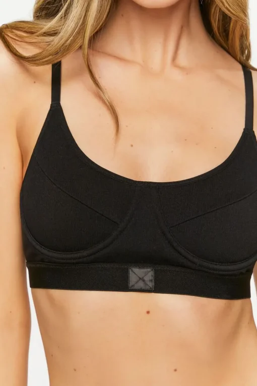 Seamless Cutout Underwire Bra