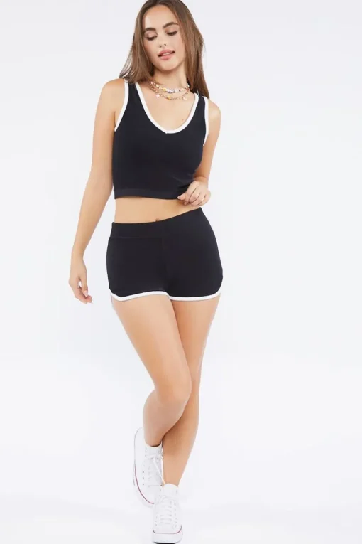 Seamless Dolphin Ringer Shorts