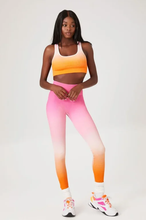 Seamless Gradient Sports Bra