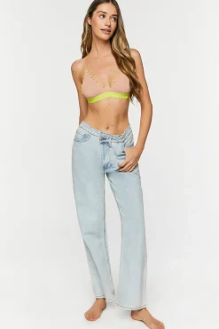 Seamless Lettuce-Edge Bralette