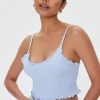 Seamless Lettuce-Edge Cropped Cami