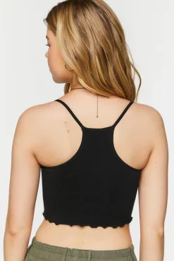 Seamless Lettuce-Edge Cropped Cami