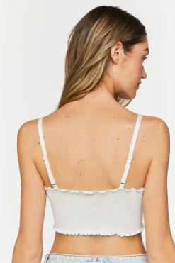 Seamless Lettuce-Edge Cropped Cami