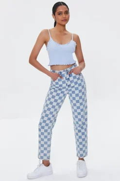 Seamless Lettuce-Edge Cropped Cami