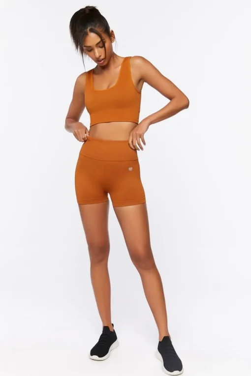 Seamless Longline Sports Bra