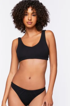 Seamless Mid-Rise Thong Panties