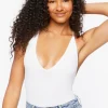 Seamless Plunging Bodysuit