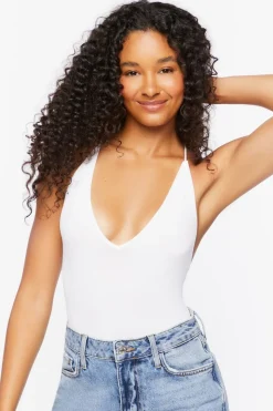 Seamless Plunging Bodysuit