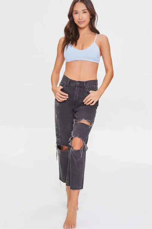 Seamless Ribbed Bralette