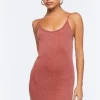 Seamless Ribbed Cami Mini Dress