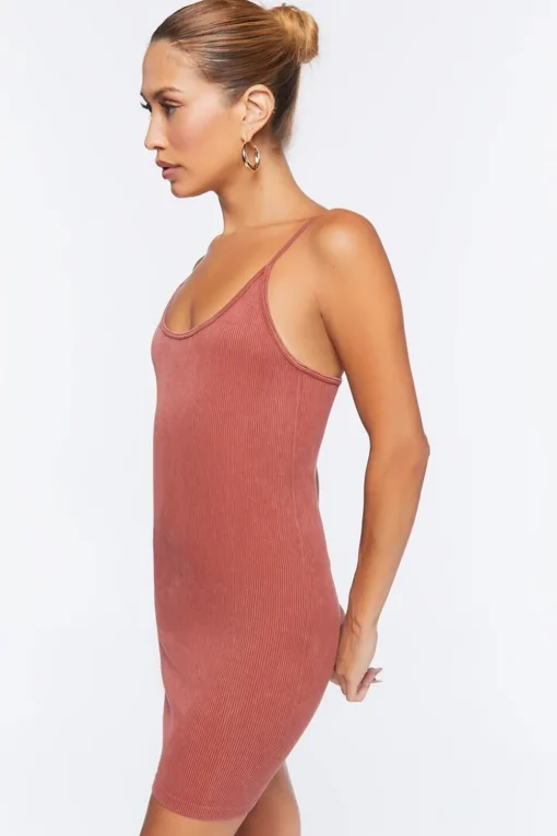 Seamless Ribbed Cami Mini Dress