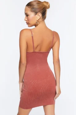Seamless Ribbed Cami Mini Dress