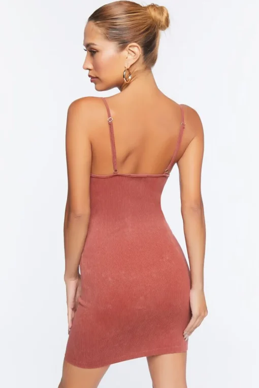 Seamless Ribbed Cami Mini Dress