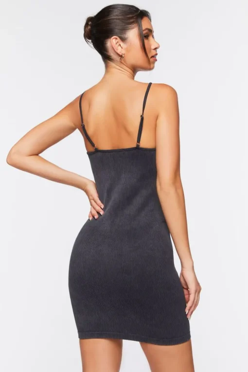 Seamless Ribbed Cami Mini Dress