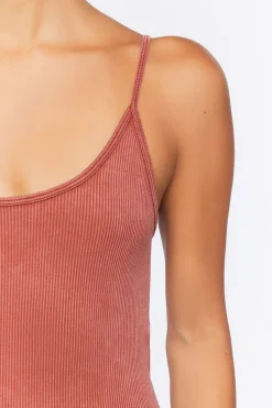 Seamless Ribbed Cami Mini Dress